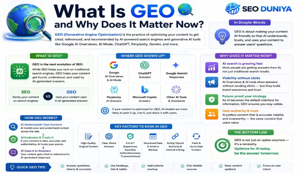 What Is GEO and Why Does It Matter Now?